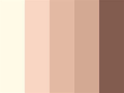 Color Palette Pink Nude Color Palette Skin Color Palette