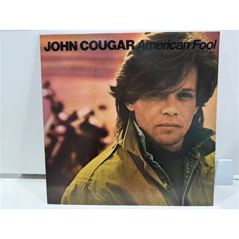 1LP Vinyl Records แผนเสยงไวนล JOHN COUGAR American Fool J8D111