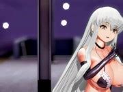 Code Geass Cc Undress Dancing Hentai Lupin Song Big Boobs Mmd 3d White Hair Color Edit Smixix