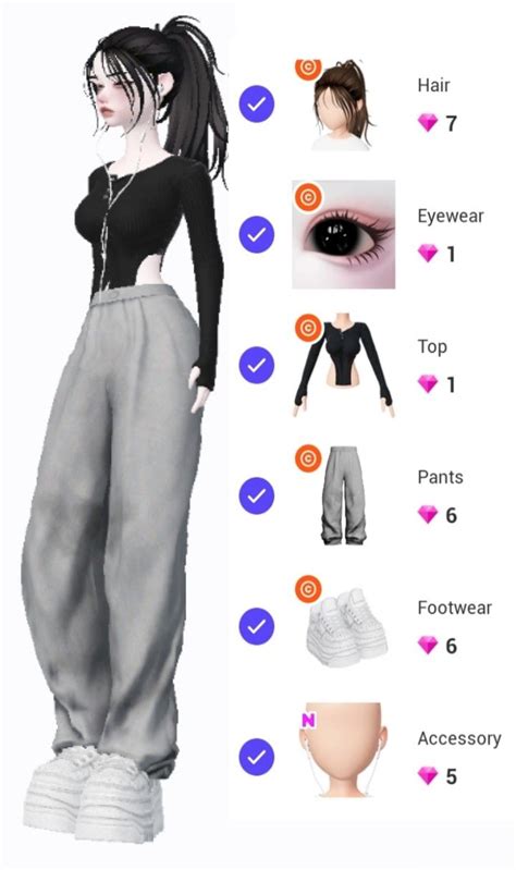Simple Zepeto Outfit Creator Items V Artofit