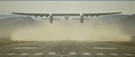 Volvió a volar el Stratolaunch el avión más grande del mundo del