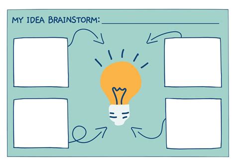 Brainstorm Template For Kids