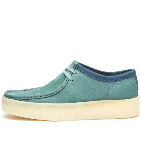 Clarks Wallabee Cup Teal Nubuck End Kr