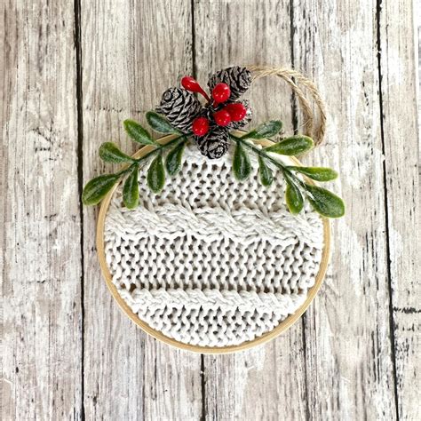 Hoop Ornaments Etsy