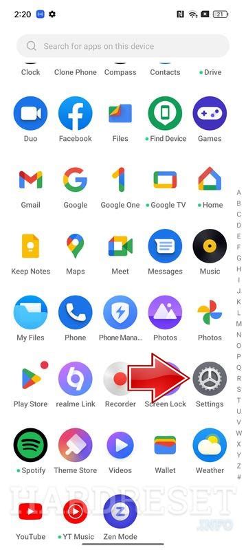 How To Reset Settings On REALME C61 HardReset Info