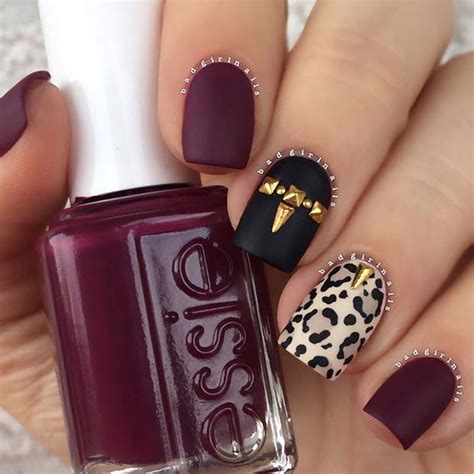 43 Chic Burgundy Nails Youll Fall In Love With Page 2 Of 4 Stayglam