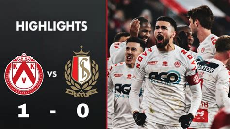 KV Kortrijk Vs Standard Liege 1 0 Highlights Standard Courtrai