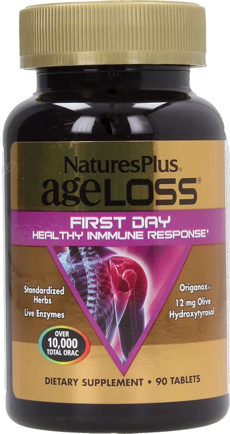 Ageloss First Day Inflammation Response Tablets Naturesplus