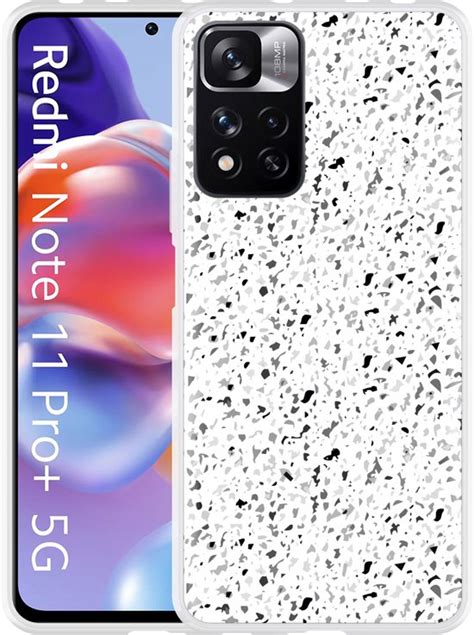 Cazy Hoesje Geschikt Voor Xiaomi Redmi Note Pro Terrazzo Look Bol