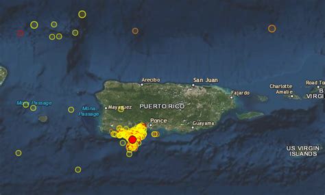 Sismo De Magnitud 4 2 Sacudió Puerto Rico El Tiempo