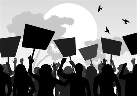 ᐈ Cartoon protest stock pictures, Royalty Free protest vectors ...