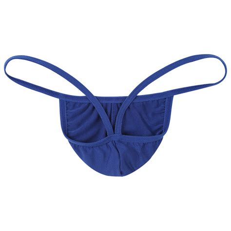 Sexy Men Thong Underwear Jockstrap Pouch Panties Micro Bikini Brief G String Ebay