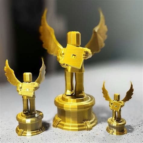 Bloxy Award From Roblox Trophy Replica D Printed Etsy