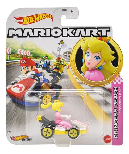 Hot Wheels Mario Kart Princess Peach Standard Kart Mattel Mercadolibre