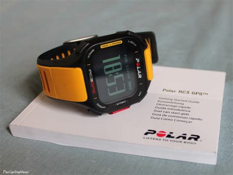 PEZ Test Polar RC3 GPS Tour De France Edition PezCycling News