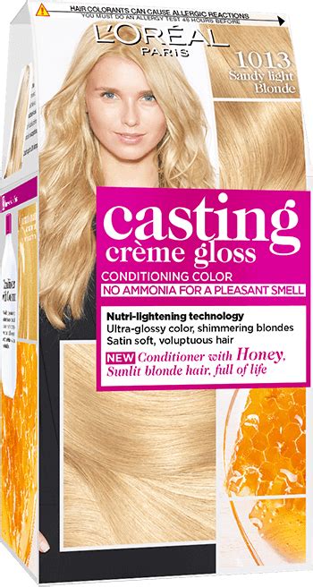 Casting Creme Gloss Hair Color Sandy Light Blonde L Oréal Paris ME