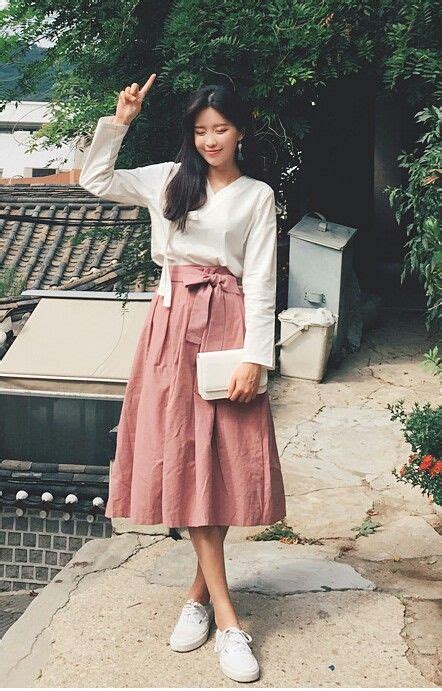 Modern Hanbok Modest Outfits Modest Fashion Girl Fashion Fashion