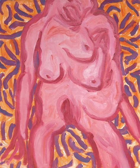 Nude In Purple 6 Painting By Unos Lee Saatchi Art