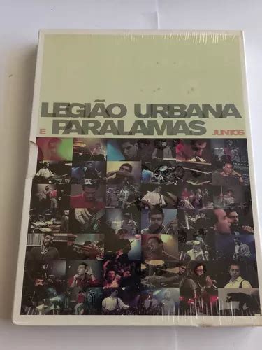 Box Dvd Cd Legião Urbana Paralamas Juntos Ao Vivo Raro