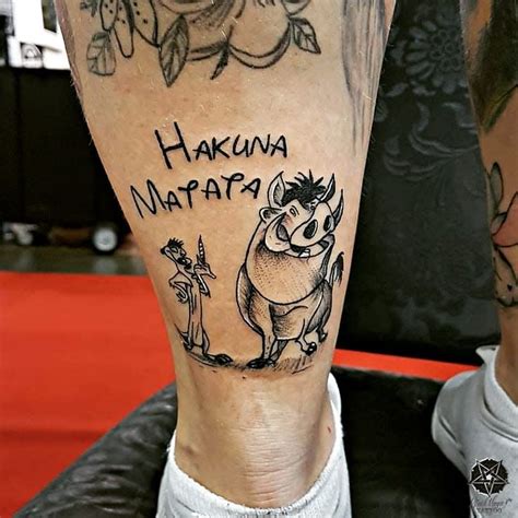 The Top 67 Hakuna Matata Tattoo Ideas 2021 Inspiration Guide