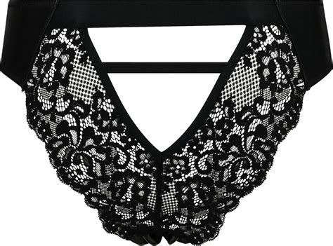 Hunkem Ller Dames Lingerie Brazilian Met Open Kruis Talia Zwart Maat Xs Bol