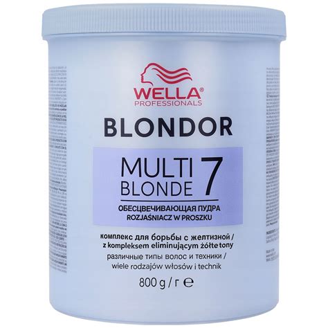 Wella Blondor Multi Blonde Powder Rozja Niacz G Allegro Pl