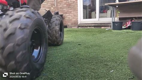 Chinese 4t 125cc quad test - YouTube