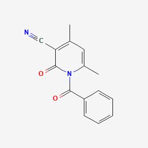 Benzoyl Dimethyl Oxo Dihydro Pyridinecarbonitrile