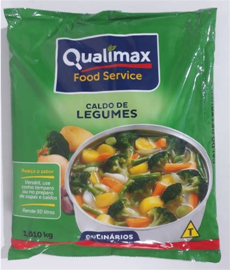 Caldo Qualimax Legumes Pc Kg Cx Un Mar Azul Distribuidora