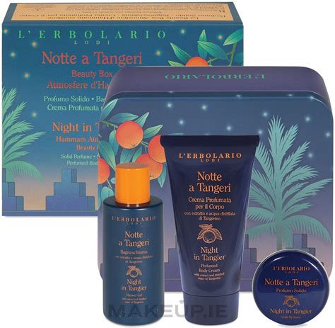 L Erbolario Notte A Tangeri Kit Solid Perfume 15 Ml Cr 50 Ml Sh