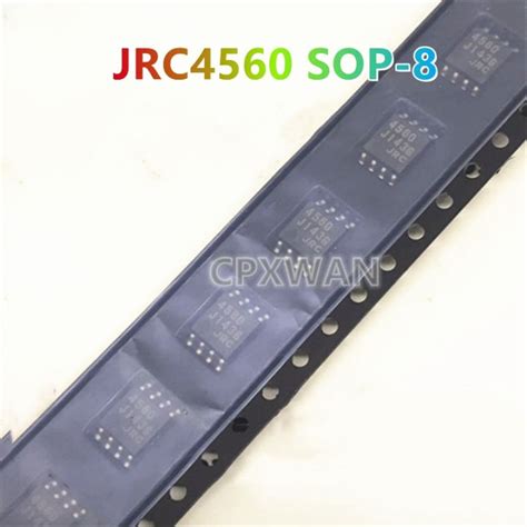 10pcs Original JRC4560 SOP 8 NJM4560M JRC 4560 4560M NJM4560 DMP 8 SMD