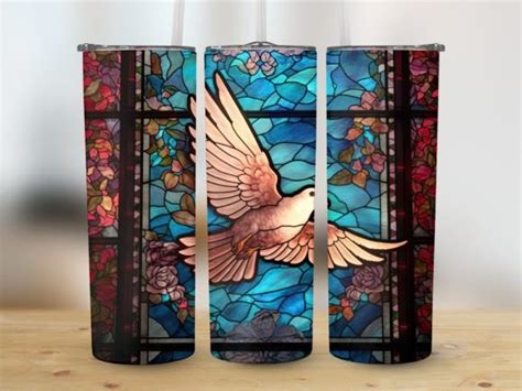 Snowy Owl Oz Tumbler Wrap Design Graphic By Stony Peak Creations