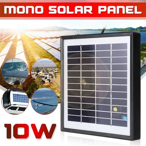 10W 12V PANNEAU Solaire Panneau Solaire Cellule Solaire Polysilicium