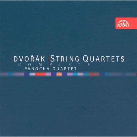 Complete String Quartets Panocha Quartet By Dvořák Antonín Cd X 8