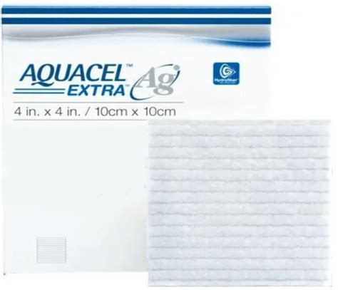 Hydrocolloids Gelling Fiber Wound Dressing Aquacel Ag Extra For Absorb