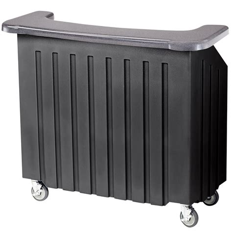 Cambro Bar540ds670 Coal And Black Designer Series Cambar 54 Portable