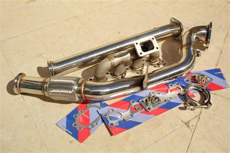 Mazda MX5 Mk1 1 6 GT25 GT28 Turbo Exhaust Manifold 2 5 Downpipe Kage