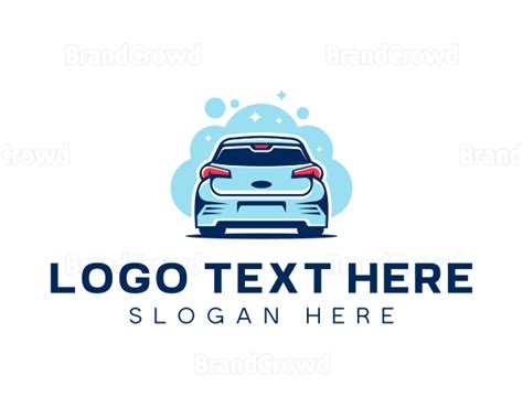 Car Wash Bubbles Logo Brandcrowd Logo Maker