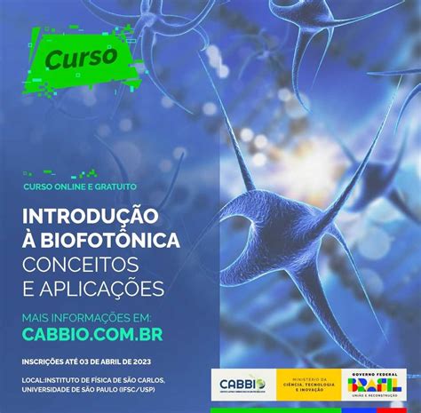 Curso gratuito aborda conceitos e aplicações da biofotônica na área da