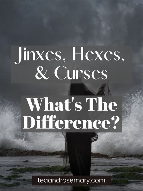 Curses Hexes And Jinxes What S The Difference Artofit