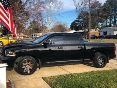 2014 Ram 1500 Wheel Offset Aggressive 1 Outside Fender Level 2 Drop