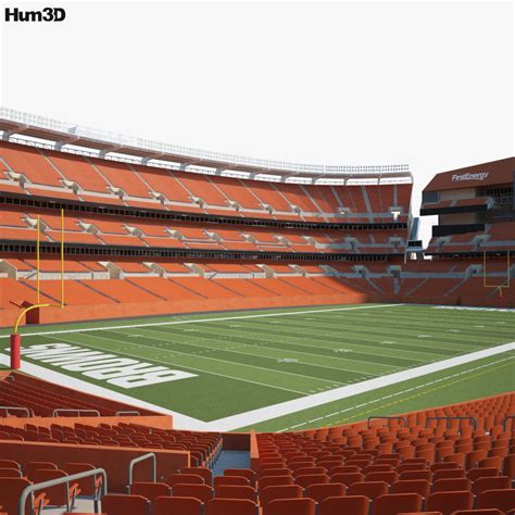 FirstEnergy Stadium 3D Model Architecture On Hum3D