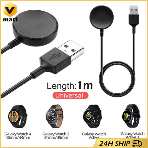 Samsung Galaxy Watch 55prowatch 44 Classic Cable Charger 1m Magnetic Silicone Charger Harger