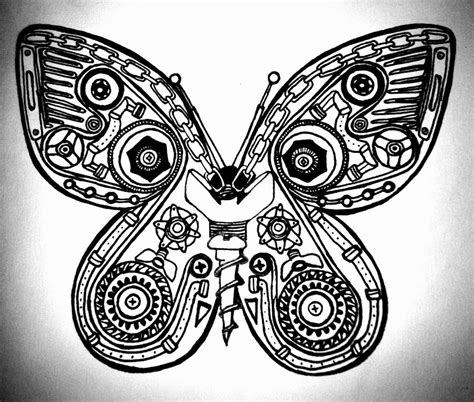 Steampunk butterfly by seraphemes on DeviantArt