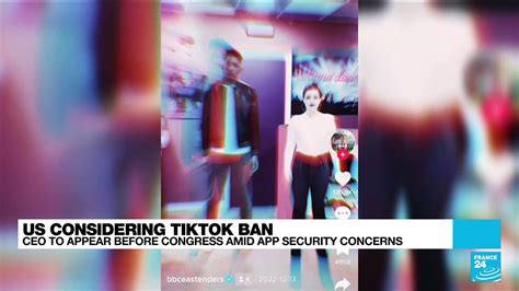 Tiktok Users Protest Proposals For Us Ban At Congress Video Dailymotion