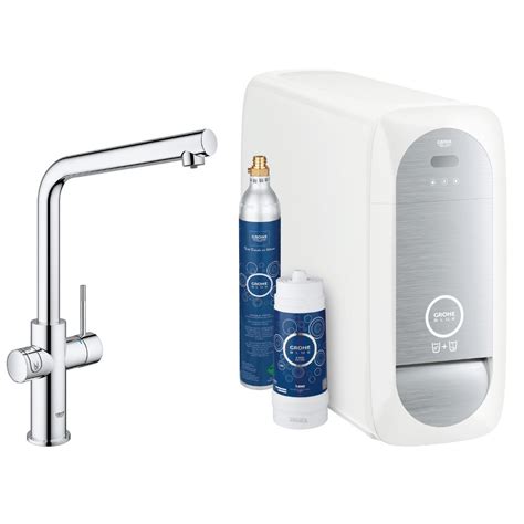 Смеситель для кухни GROHE Blue Home 31454000 с функциями фильтрации ...