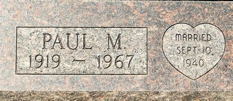 Paul M Decker 1919 1967 Memorial Find A Grave