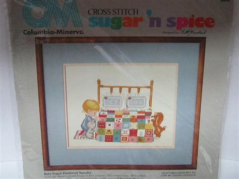 Amazon Columbia Minerva Sugar N Spice Baby Prayer Patchwork