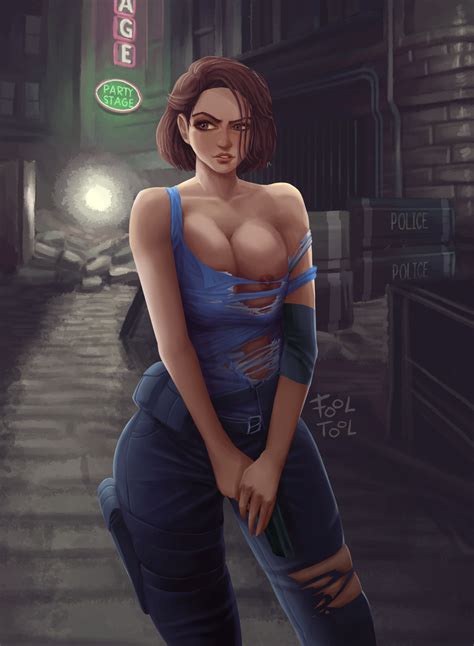 Jill Valentine Resident Evil Remake By Fooltool Hentai Foundry