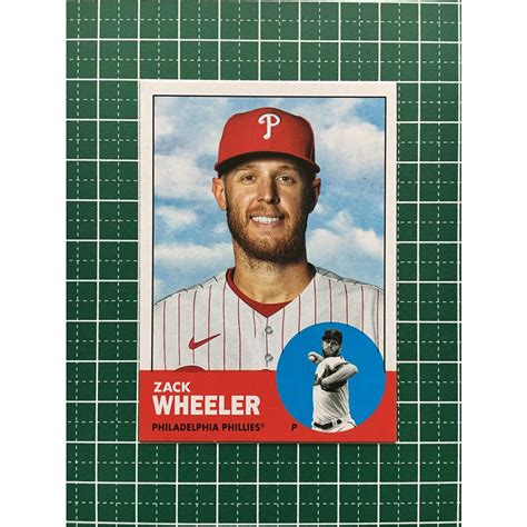 Topps Mlb Archives Zack Wheeler Philadelphia Phillies